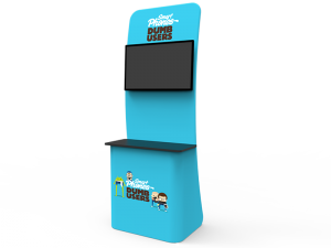 Media Table Display Stand