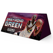 Triangle Outdoor Banner Stand